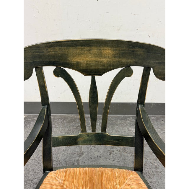 Wood Pottery Barn Napoleon Dining Chairs, Set of Four For Sale - Image 7 of 12