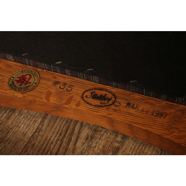 Stickley Mission Collection Harvey Ellis Oak Rocking Chair For Sale - Image 12 of 12