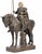 Friedrich Goldscheider, French Knight, Austria, 19th Century, Bronze For Sale - Image 4 of 8