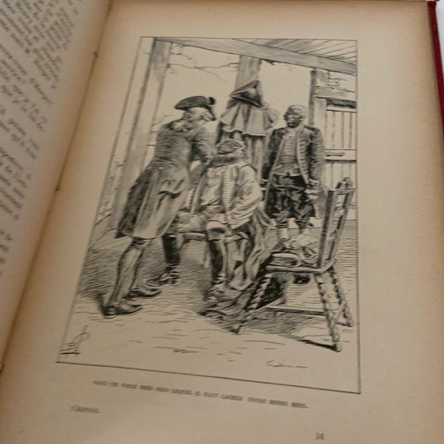 Paper 1892 Vintage The Spy Book by Fenimore Cooper For Sale - Image 7 of 10