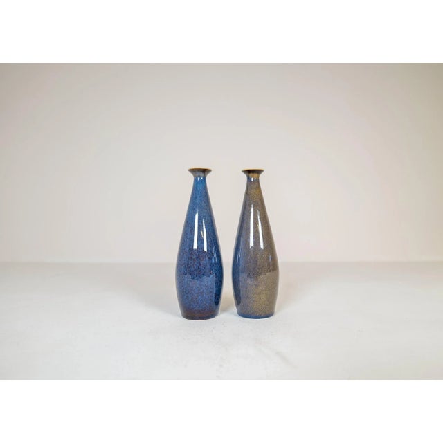 1950s Mid-Century Modern Vases by Carl Harry Stålhane, Rörstrand Sweden, 1950s, Set of 2 For Sale - Image 5 of 11