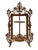 This antique Victorian floor or tabletop frame impresses with its ornate design. The richly decorated floral ornaments...