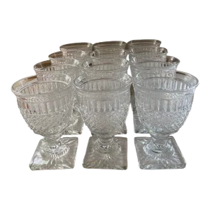 Westmoreland Waterford Pattern 8oz. Drinking Glasses, Set/12