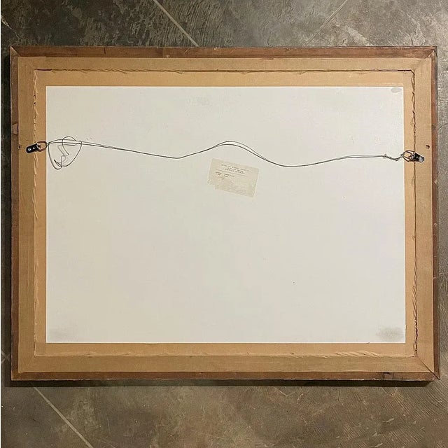 19th Century Framed Pastel by Francois Stroobant (1819-1916) For Sale - Image 12 of 13