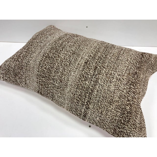 Vintage Turkish Tribal Kilim Pillow For Sale In Phoenix - Image 6 of 6