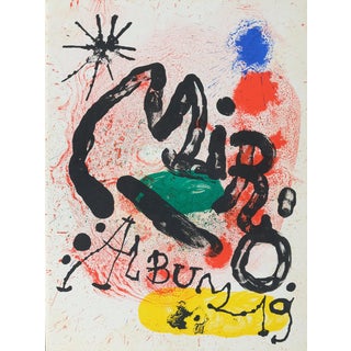 Joan Miro, Abstract Composition, Lithograph For Sale
