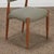(6) Walnut Side Chairs c.1960 For Sale - Image 4 of 5