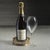 Modern Marbelle Metal and Marble Wine Bottle Coaster For Sale - Image 3 of 6