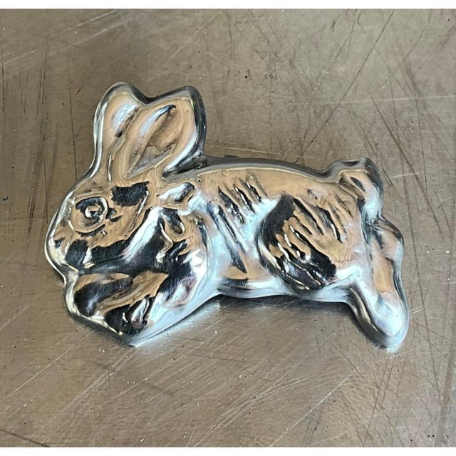 Vintage Mexican Sterling Silver Hopping Bunny Rabbit For Sale - Image 12 of 12