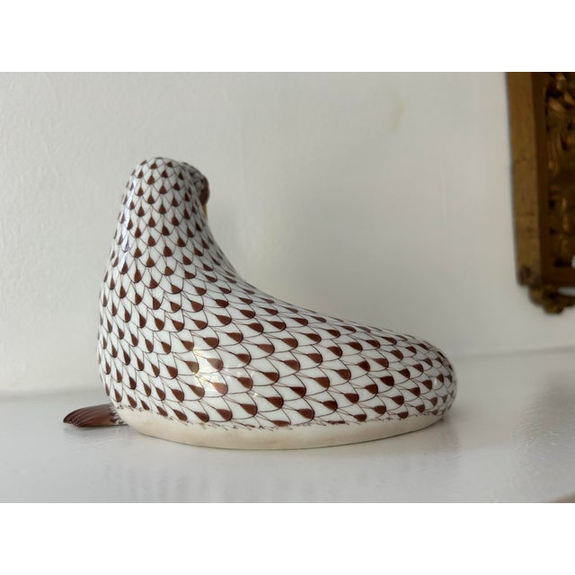 Figurative Herend Reserve Walrus For Sale - Image 3 of 5