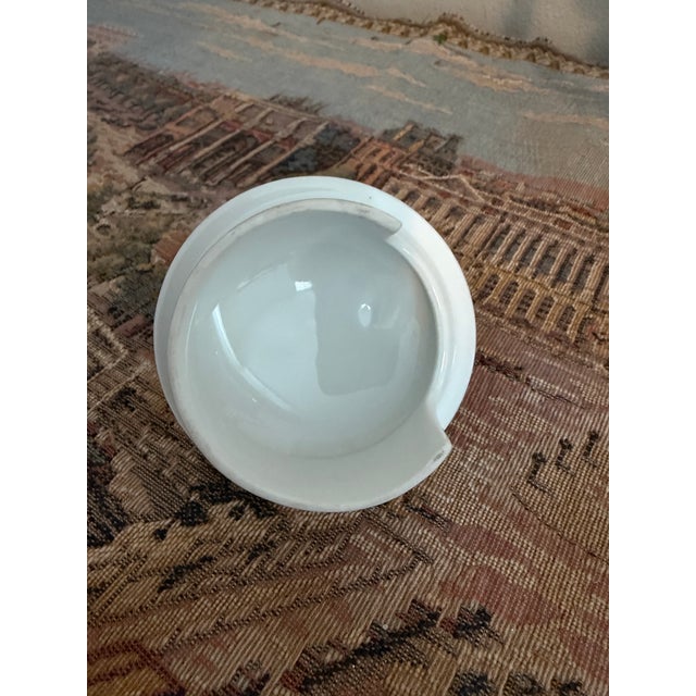 Antique T&v Limoges Hand-Painted Daisy Porcelain Ice Water Pitcher Early 1900s For Sale - Image 11 of 11