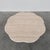 French Sculptural Travertine Flower Coffee Table, 1980s For Sale - Image 4 of 16