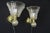 Mid-Century Modern Trumpet-Shaped Gilded Murano Glass Polugoso Wall Sconces, 1990s, Set of 2 For Sale - Image 3 of 16