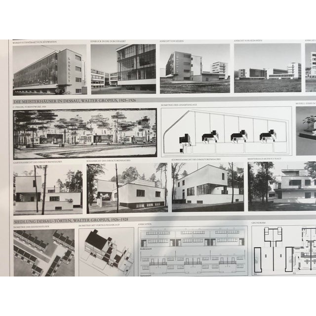 2000 - 2009 The Bauhaus in Weimar, Dessau, and Berlin 1919-1933 Poster, 2000 For Sale - Image 5 of 13