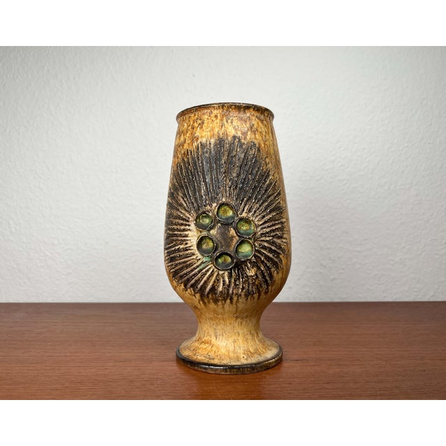 Mid-Century Modern Danish Studio Pottery Vase by Jette Hellerøe, 1960s For Sale - Image 13 of 17