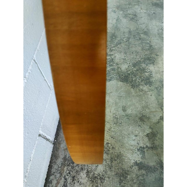 Vintage Wooden Mirror, 1980s For Sale - Image 3 of 7