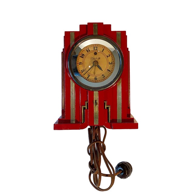 Telechron Electrolarm 1700 Ge "Skyscraper" 1920's Art Deco Alarm Clock Chairish