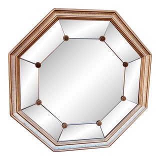 Midcentury Octagonal Mirror For Sale