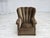 1960s Danish Relax Armchair in Dark Green Velour and Ash, 1960s For Sale - Image 5 of 18