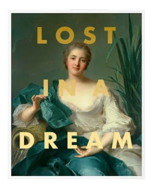 Lost in a Dream by Lara Fowler in White Framed Paper, Small Art Print