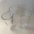 Original Modern Clear Glass Savoy Vase by Alvar Aalto. Signed on the underside