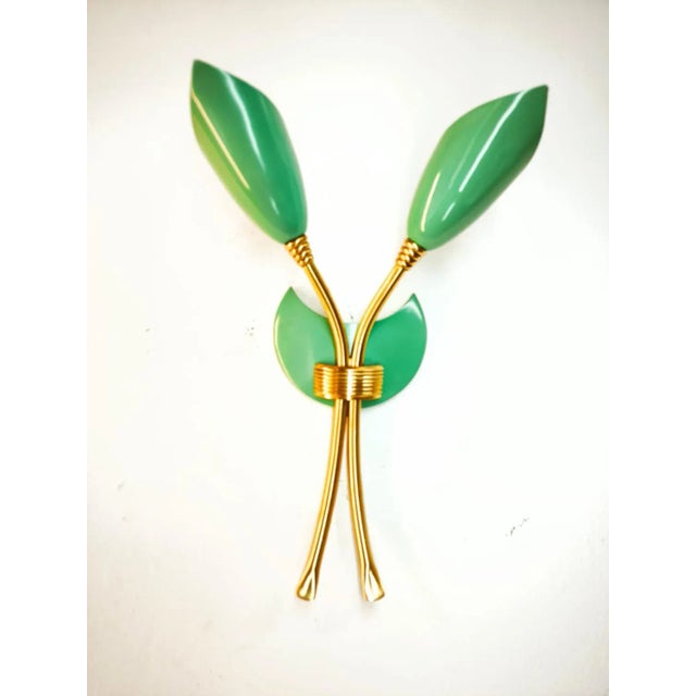 Double Light Wall Lamp For Sale - Image 10 of 12