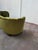 1980s Mid-Century Scandinavian Velvet Banana Sofa, 1980 For Sale - Image 5 of 12