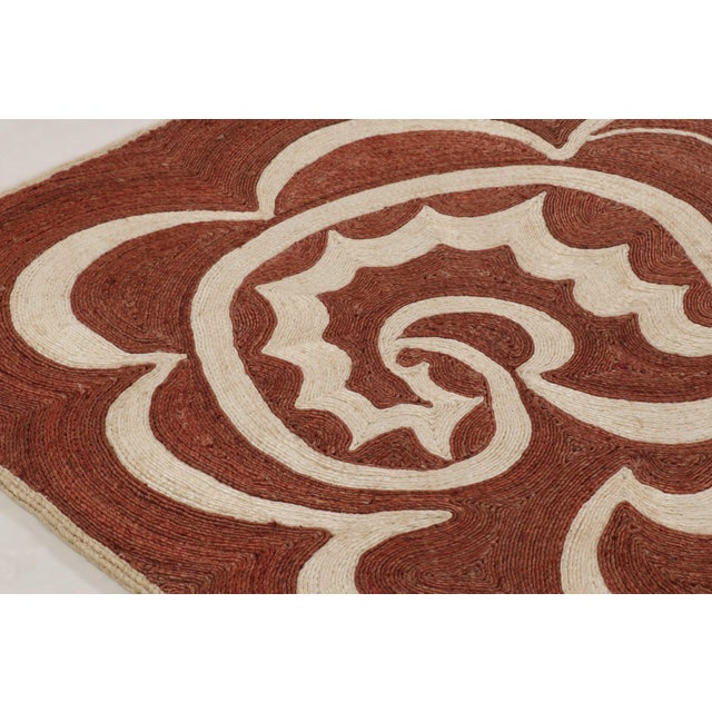 Handmade in abaca, this 8x10 contemporary rug joins Rug & Kilim’s Mid-Century Modern collection, showcasing a special-...