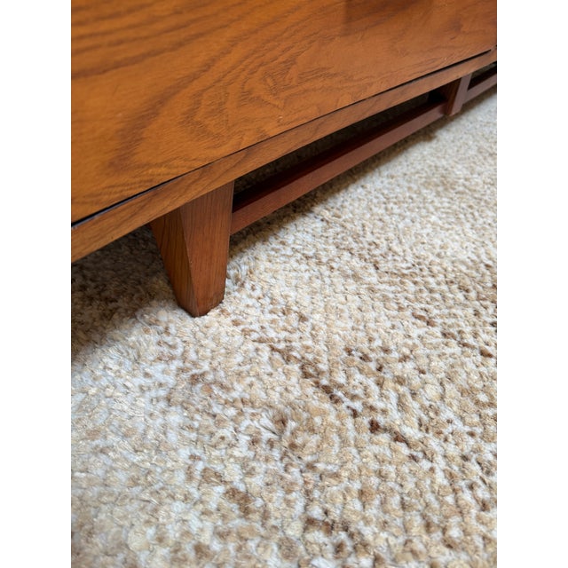 Brown Royal Palm Teak Wood Dresser For Sale - Image 8 of 12