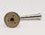 Metal Pair of Vintage Modern Chrome Fixed Lever Door Knob Set For Sale - Image 7 of 7