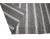 Mid 20th Century 1960s Vintage Gray & White Striped Kilim Rug- 8′1″ × 11′3″ For Sale - Image 5 of 7