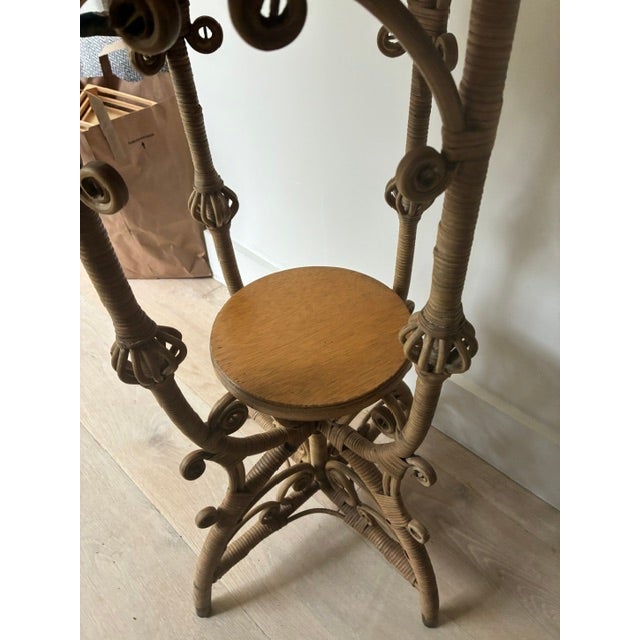 Victorian Heywood Wakefield Stick and Ball Table For Sale - Image 3 of 7