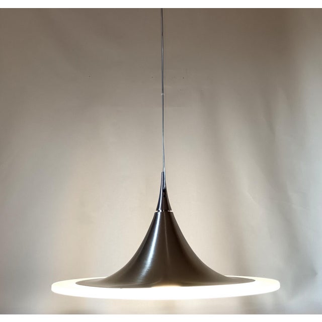 Glass Vintage Pendant Light in Murano, 1990s For Sale - Image 7 of 11