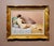 Robert Duflos -Reclined Nude Female -1930s French Oil painting French Expressionist - Oil painting on canvas -Signed -...