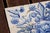 Blue Tile Mural Panel Depicting a Baroque Jardinière With Flowers, Portuguese, 18th Century For Sale - Image 8 of 12