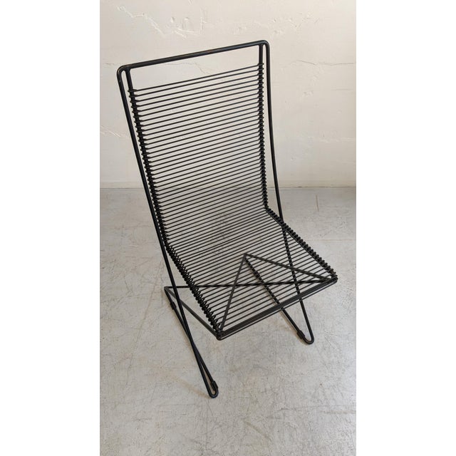 Vintage Cantilever Chair in Black by Till Behrens for Schlubach, 1980s For Sale - Image 9 of 13