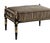 Louis XVI-style parcel-gilt and ebonized tabouret (ottoman/stool). It showcases classical French neoclassical design...