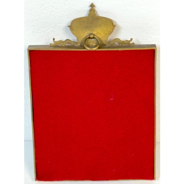 Fine French Ormolu Crown Frame with Tinted Photograph, circa 1890–1910 For Sale - Image 17 of 18