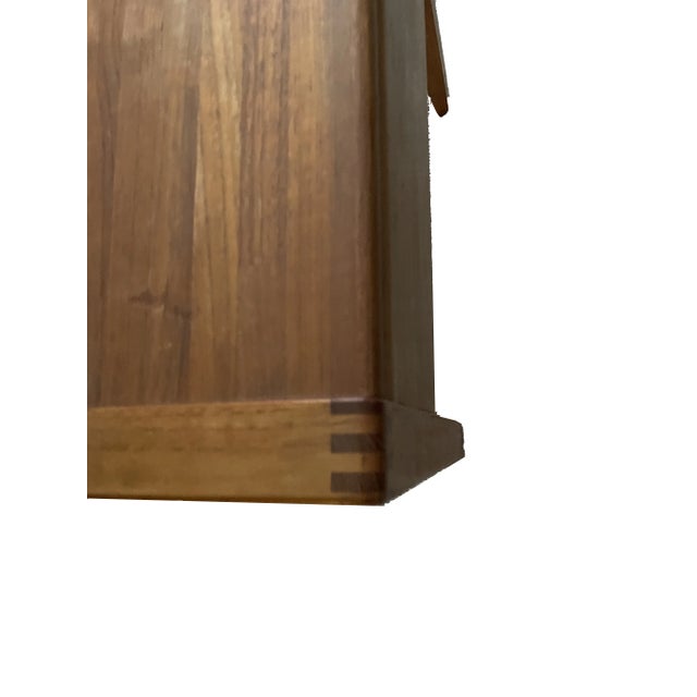 Wood 1970s Danish Modern Teak Accent Table For Sale - Image 7 of 9