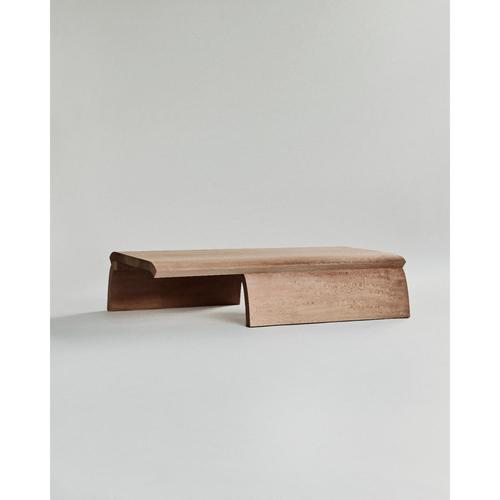 Platane coffee table, plane tree wood by mono editions dimensions: w 101 x d 166 x h 40 cm. Materials: plane tree wood...