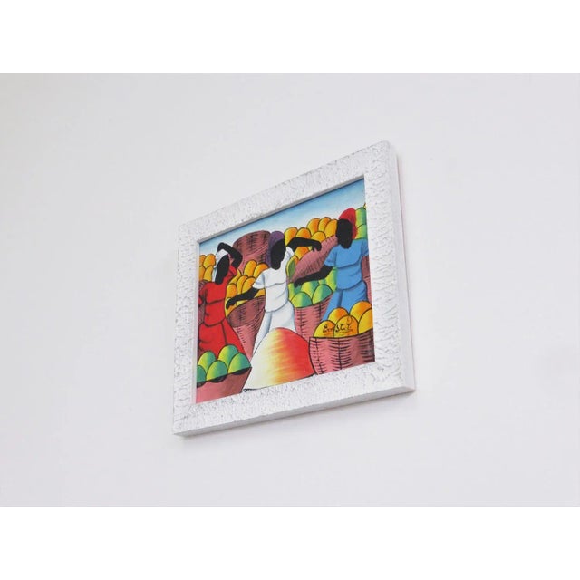 Caribbean Paintings, 1990s, Set of 4 For Sale - Image 11 of 17