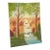 1990s Colorful Foliage and Creek Landscape Painting on Canvas, Signed by the Artist For Sale