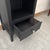 Small Black Wooden Bedside Table For Sale - Image 3 of 6