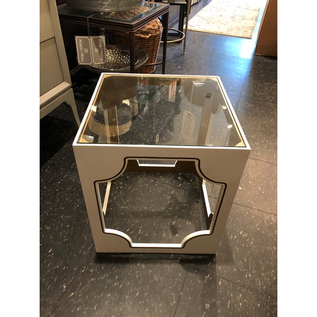 Gold Contemporary Chelsea House Stendhal Accent Table For Sale - Image 8 of 8