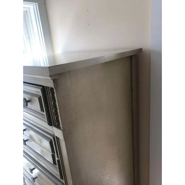 Wood Hollywood Regency Upright Jewelry Dresser For Sale - Image 7 of 12