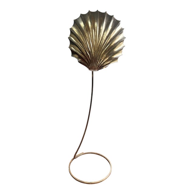 1970s Tommaso Barbi Conchiglia Floor Lamp, Italy For Sale