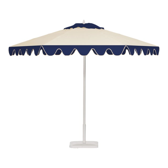 This listing is for a Set of 2 Blue Ice 9' Patio Umbrellas.The Blue Ice Market Umbrella is a 9' Hexagon in solid aluminum...