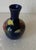 English Vintage Moorcroft Pottery Miniature ‘Vase “Orchid Pattern” For Sale - Image 3 of 4
