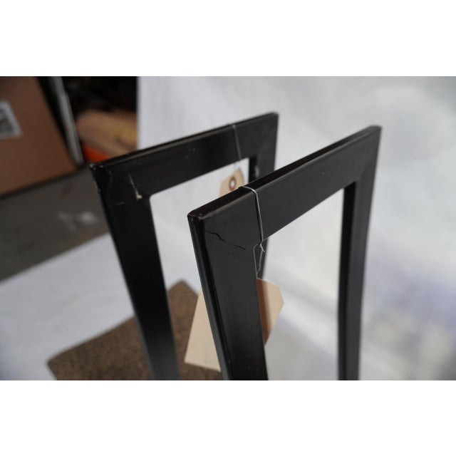 Mid 20th Century Set of Skinny Back Postmodern Dining Chairs in the Style of Maurizio Cattelan For Sale - Image 9 of 18