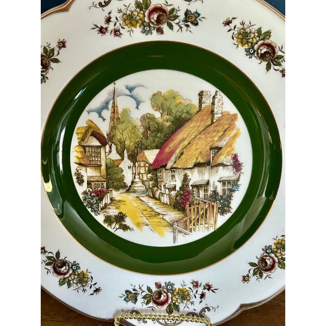 Mid 20th Century Ironstone Plates by Wood & Sons For Sale - Image 5 of 12